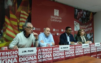 El sindicat de metges majoritari convoca vaga de facultatius a l’atenció primària de l’ICS del 26 al 30 de novembre