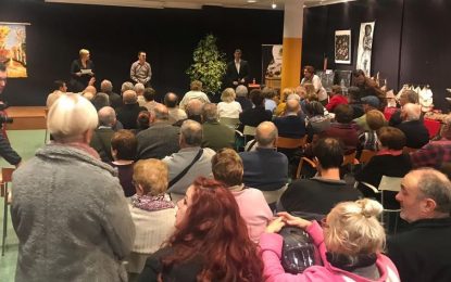 Xavier Pla i Sílvia Mateos també omplen la biblioteca sense ERC