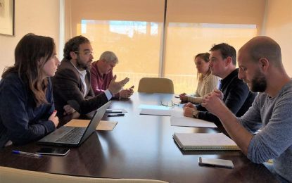 Reunió de treball entre l’Ajuntament i el Delegat del Govern