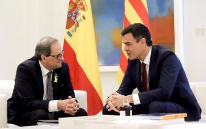 La Maria Antònia espera que la trobada entre Sánchez i Torra serveixi per arribar a una entesa