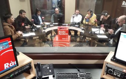La tertúlia de polítics va repassar els temes tractats a l’últim ple del 2018