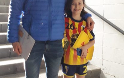 Avui l’entrenador i jugador del CP Vilafranca Arnau Ribas ha estat el protagonista a la secció de l’Erola Castañeda