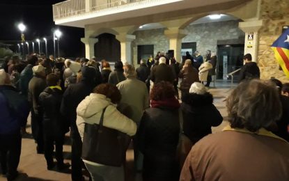 L’ANC de Tordera es manifesta en contra del judici dels líders independentistes