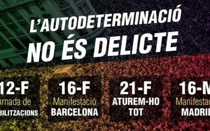 Concentració contra els judicis de l’1-O a Tordera