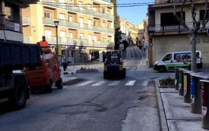 L’Ajuntament de Tordera anuncia que durant aquesta setmana finalitzaran les obres de la zona Camí Ral amb Amadeu Vives