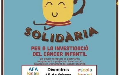 L’AFA de l’escola Ignasi Iglesias impulsa una Xocolatada solidària per la investigació del càncer infantil