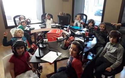 Els alumnes de l’escola d’Hortsavinyà han recitat poesia al programa d’avui de Les Escoles a Ràdio Tordera