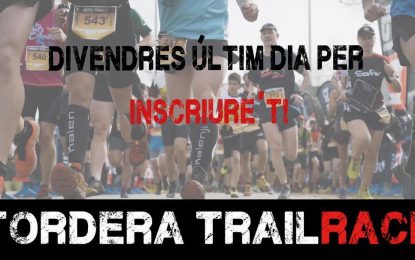 Amb el president del Club Esportiu Tordera Albert Prats fem l’última hora de la Tordera Trail Race que es celebrarà diumenge