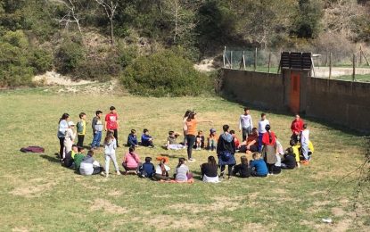 Els alumnes de 6è de l’Ignasi Iglesias comencen les seves colònies a Sant Miquel de Campmajor