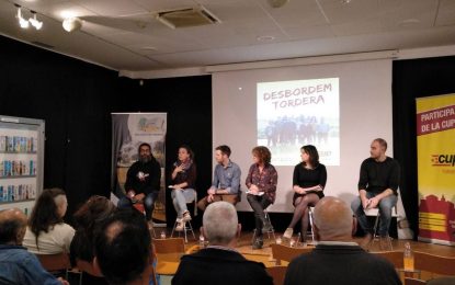 La CUP Tordera presenta oficialment la seva candidatura i cap de llista