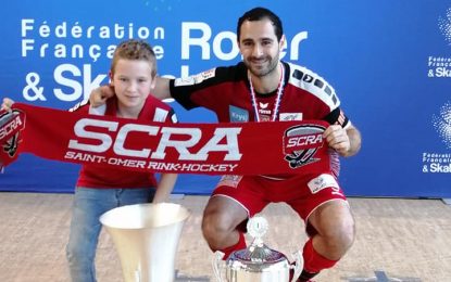 El capità torderenc del Saint Omer Marçal Cuenca és entrevistat dins del Show diari per celebrar la seva tercera copa francesa