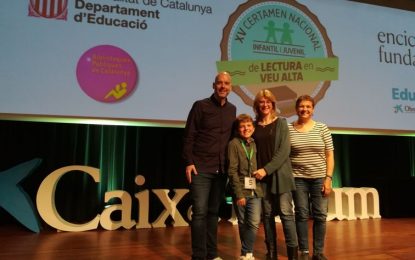L’alumne de l’escola Ignasi Iglesias Martí Maresma participarà a la final del certamen de lectura en veu alta