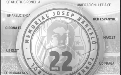 Aquest cap de setmana el camp municipal d’esports acull la XXII edició del torneig de futbol-7 Memorial Josep Barceló