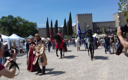 Èxit de la primera diada medieval de Sant Ponç davant del Castell del Comte de Valltordera