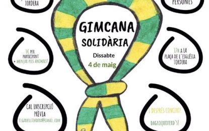 El grup “Ganxets” de l’Esplai el Garbell impulsa per aquest dissabte una Gimcana Solidària
