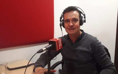 Els serveis informatius entrevisten en Joan Carles Garcia, candidat de Junts per Tordera a les eleccions municipals