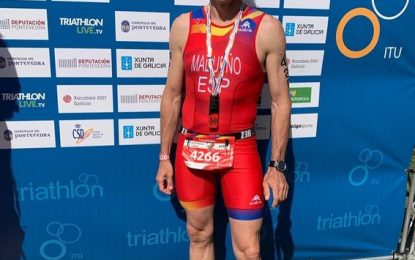 El torderenc Joan Antoni Madueño acaba en tretzena posició de la seva categoria al mundial d’Aquatló