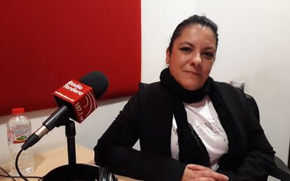 Els serveis informatius entrevisten la candidata de Ciutadans, Miriam Rocabruna
