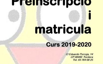 S’obre el període de preinscripció per a les llars d’infants