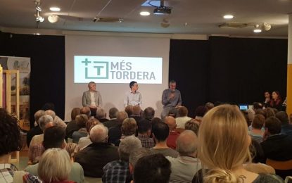 Tordera en directe assisteix a la presentació de la candidatura de Més Tordera a les eleccions municipals