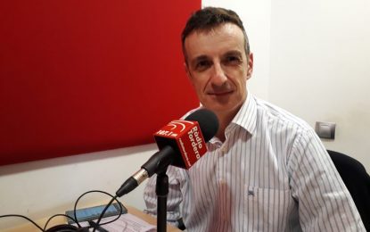 Els serveis informatius entrevisten al candidat de Més Tordera, Xavier Pla