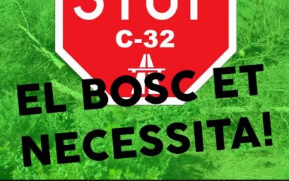 La plataforma Aturem la C-32 farà diumenge una concentració de prostesta davant l’Ajuntament de Lloret