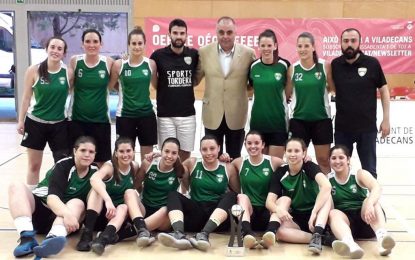 L’entrenador del sènior femení del CEEB Tordera Marc Alonso valora dins del Show dels Esports el campionat de Catalunya