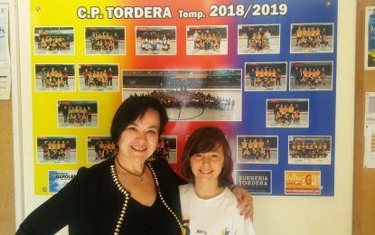 Amb la presidenta del CPTordera Carme Vila, l’Erola Castañeda tanca la temporada de seccions dins del #Showdiari