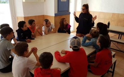Els alumnes de 6è de La Roureda encaren el seu últim dia de colònies