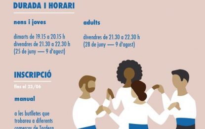 Obertes les inscripcions del curset de sardanes