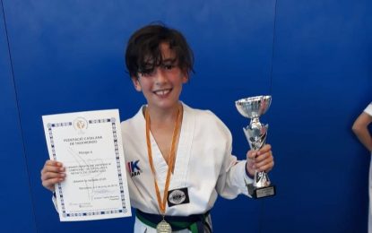 El torderenc Hèctor Pavon aconsegueix el campionat de Catalunya de la modalitat infantil combat olímpic