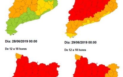 Activada l’Alerta PROCICAT per onada de calor generalitzada