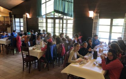 Comença l’últim dia de colònies dels alumnes de l’escola Serra de Miralles