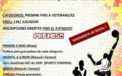 Avui tanquen les inscripcions del torneig 3×3 del CEEB Tordera