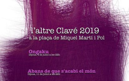 Tercera i última nit de la programació L’altre Clavé a la Plaça Miquel, Martí i Pol