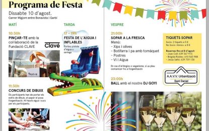 L’associació de veïns de Sant Daniel organitza la seva festa el proper dissabte