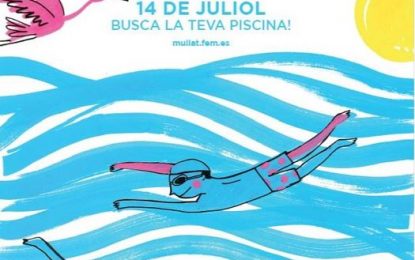 El 14 de Juliol Mulla’t per l’esclerosi múltiple a les piscines de Tordera