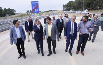 Foment inaugura el tram desdoblat de 3,3 km de l’N-II a Vilademuls deu anys després