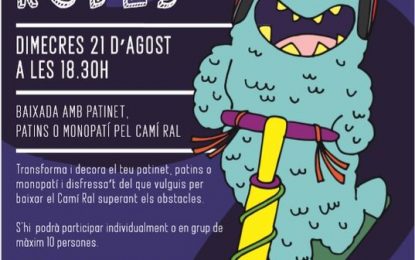 Arranca la primera edició de baixades sobre rodes de festa major