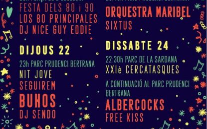Es desvetllen els grups musicals que actuaran a la Festa Major 2019