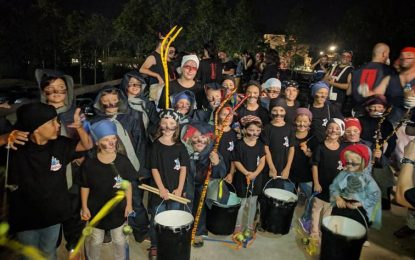 La Colla Infantil dels Diables de Tordera escalfa motors per la festa major