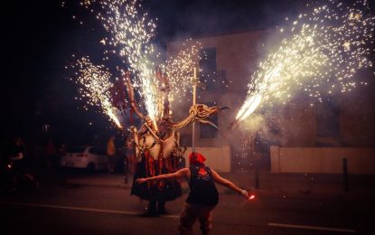La Colla de Diables de Tordera es mostra optimista de cara al 2021 per seguir oferint els tradicionals espectacles de diables