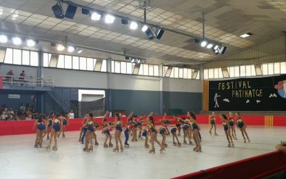 Molt bon balanç del 51è festival de patinatge de festa major