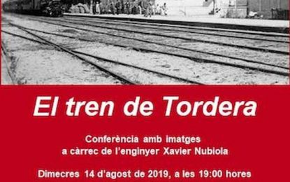 El Cercle d’Història organitza una conferència sobre el Tren a Tordera