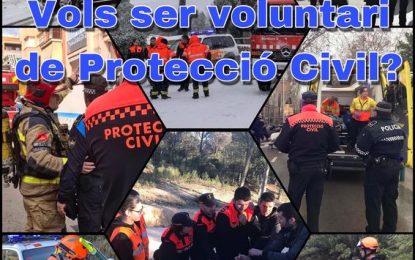 Protecció Civil de Tordera obre convocatòria per incorporar voluntaris