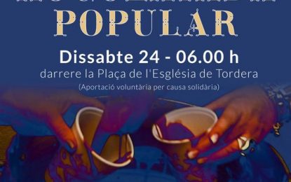 Tordera mantindrà la xocolatada popular la matinada de Sant Bartomeu