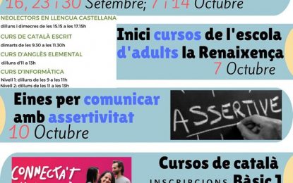 Promoció Econòmica prepara noves sessions formatives gratuïtes per aquesta tardor