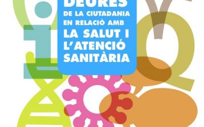 Amb la Mònica Noguerol i en Josep Sànchez del CAP Tordera descobrim la carta de drets i deures de la ciutadania