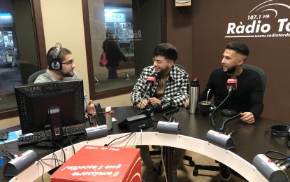 Els jugadors del primer equip del CFTordera Yeray Partearroyo i David Araujo són els protagonistes del Show dels Esports d’avui