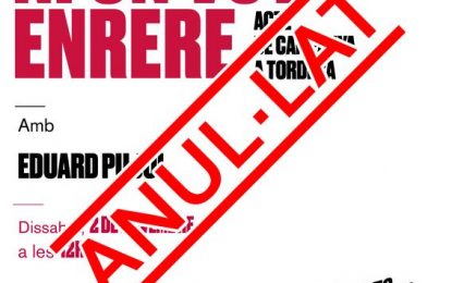 Anul·lat l’acte de Junts x Catalunya amb Eduard Pujol